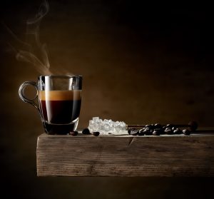 caffè, tazza, zucchero, coffee